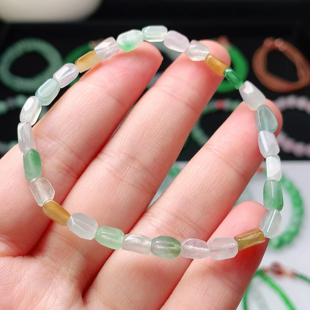 翡翠未镶嵌手链翡翠