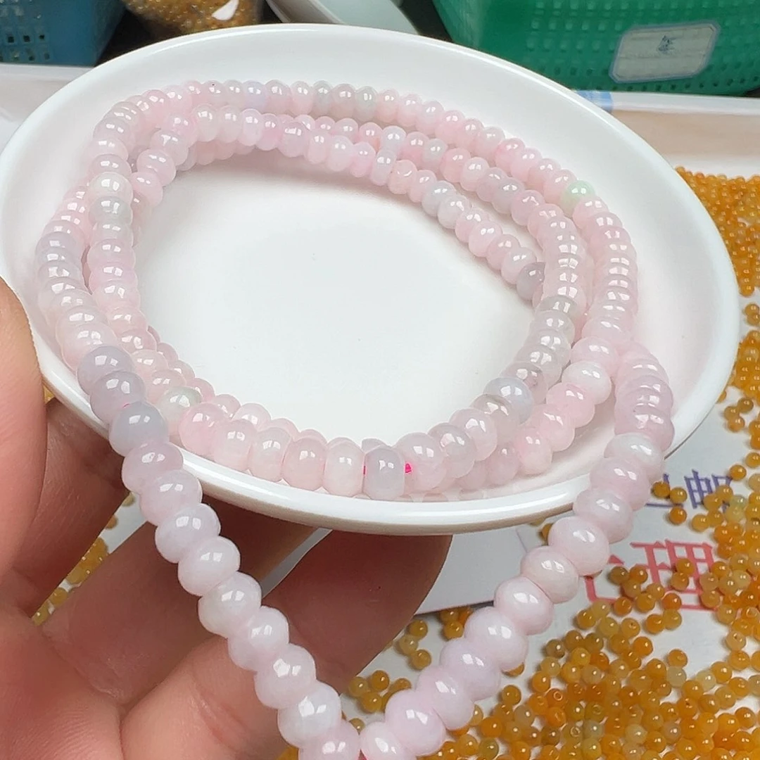 翡翠手链未镶嵌小*鱼货主老华