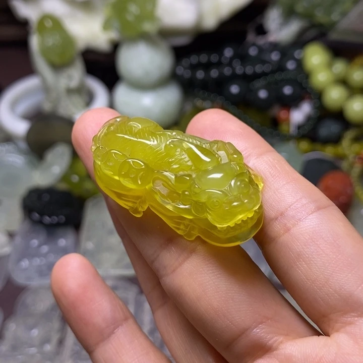 未镶嵌岫玉岫玉颈饰