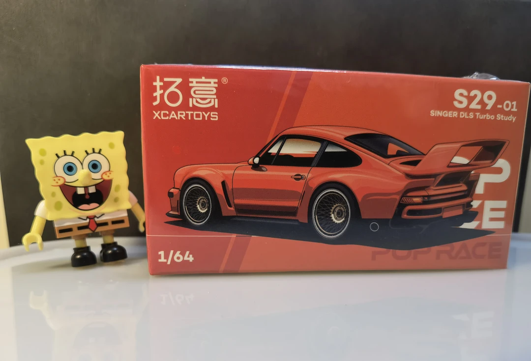 拓意拓意 1:64保时捷964 SINGER DLS 合金车  模型，S29-01
