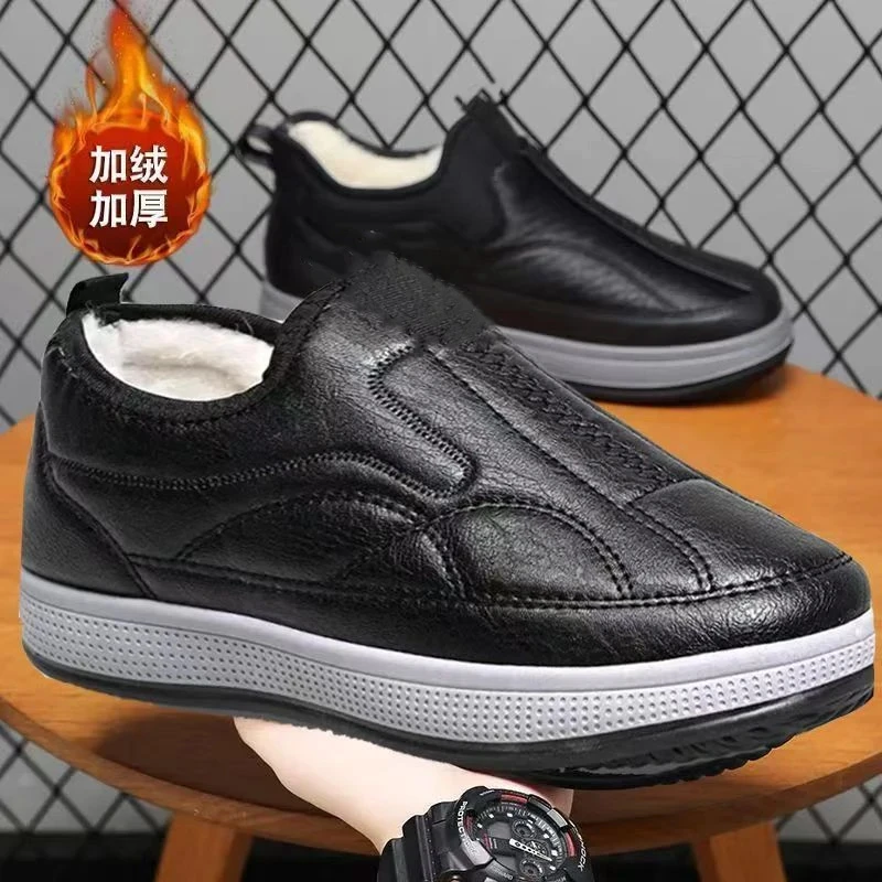 休闲休闲鞋纯色民族风休闲风棉靴冬季极简风