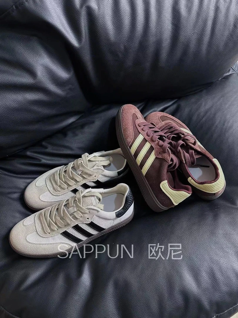 「逗留家」春秋时尚德训鞋真皮高品软底软面