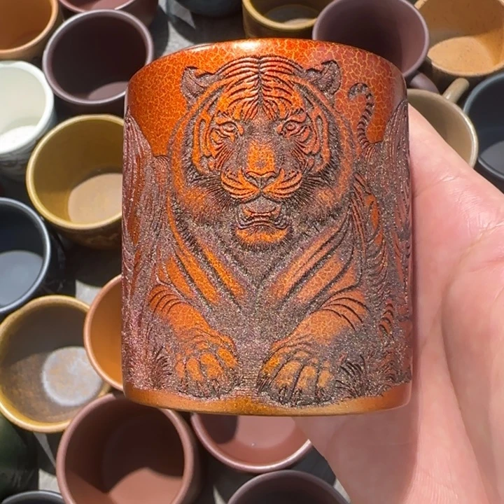 茶杯紫砂全手工制作工艺