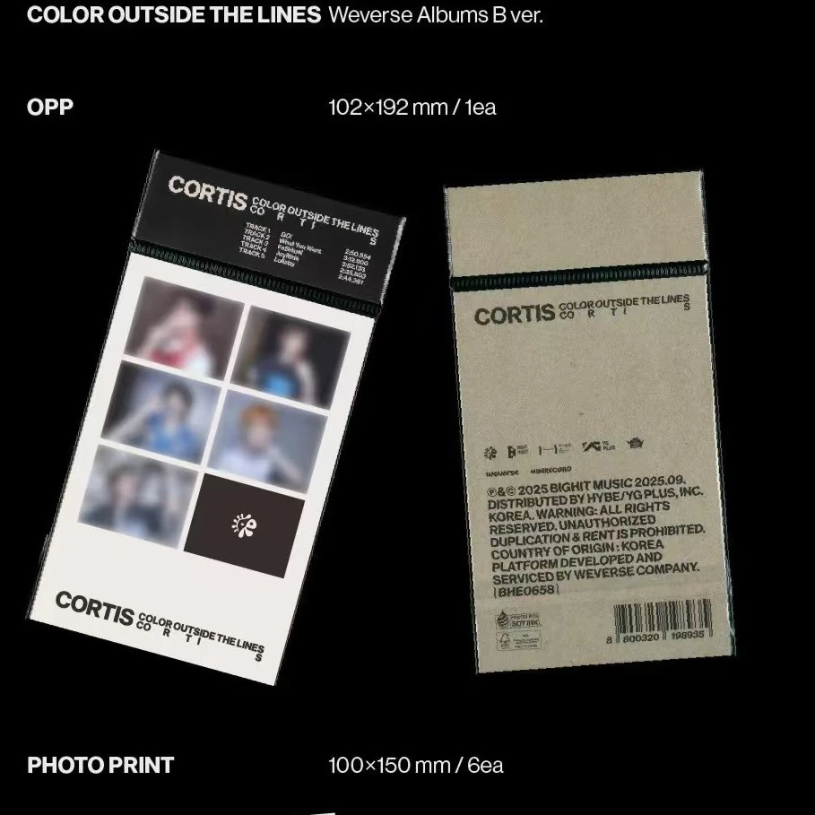 CORTIS-[COLOR OUTSIDE THE LINES]-The 1st EP 出道专辑