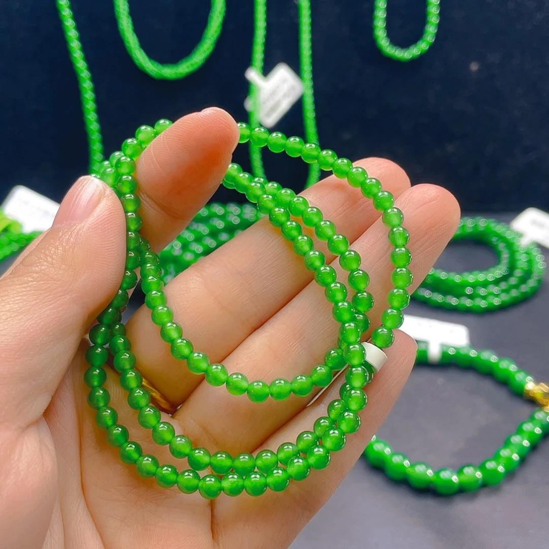 翡翠未镶嵌颈饰卡4