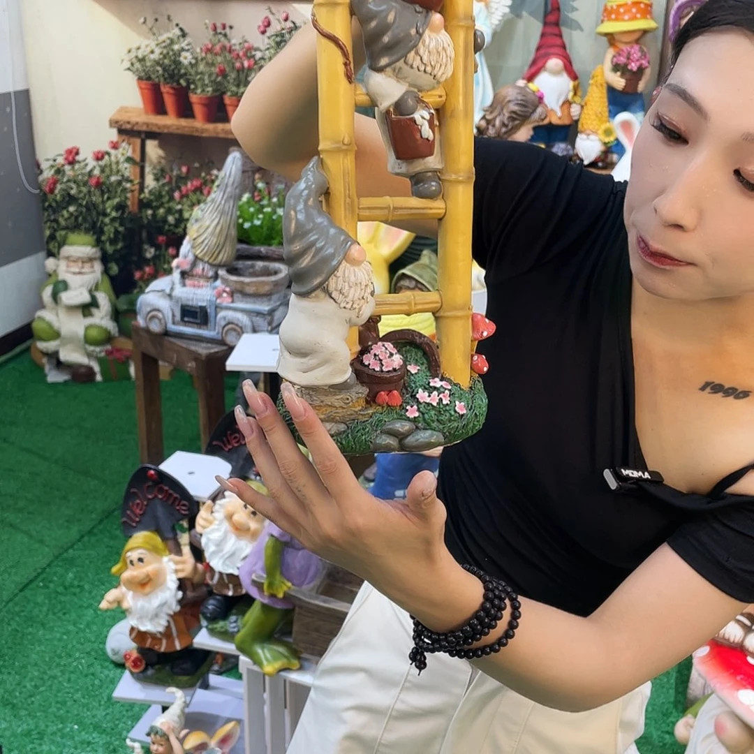 摆件花园摆件红红火火