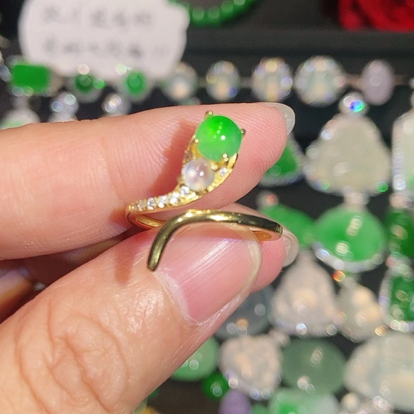 【闪购商品】未镶嵌戒指翡翠天然翡翠