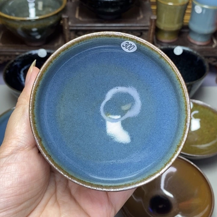 茶盏建窑建盏主人杯微瑕