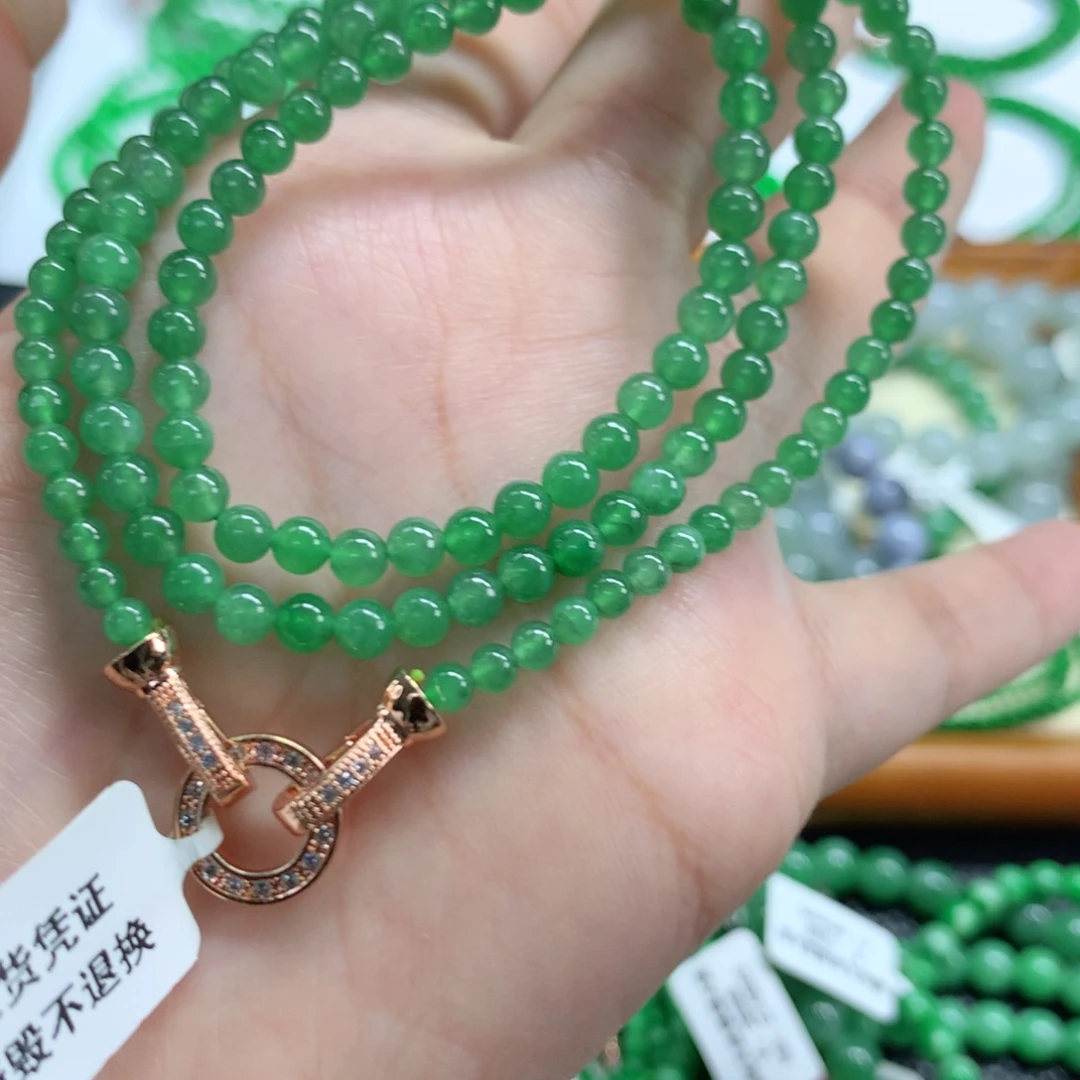 翡翠未镶嵌手链翡翠