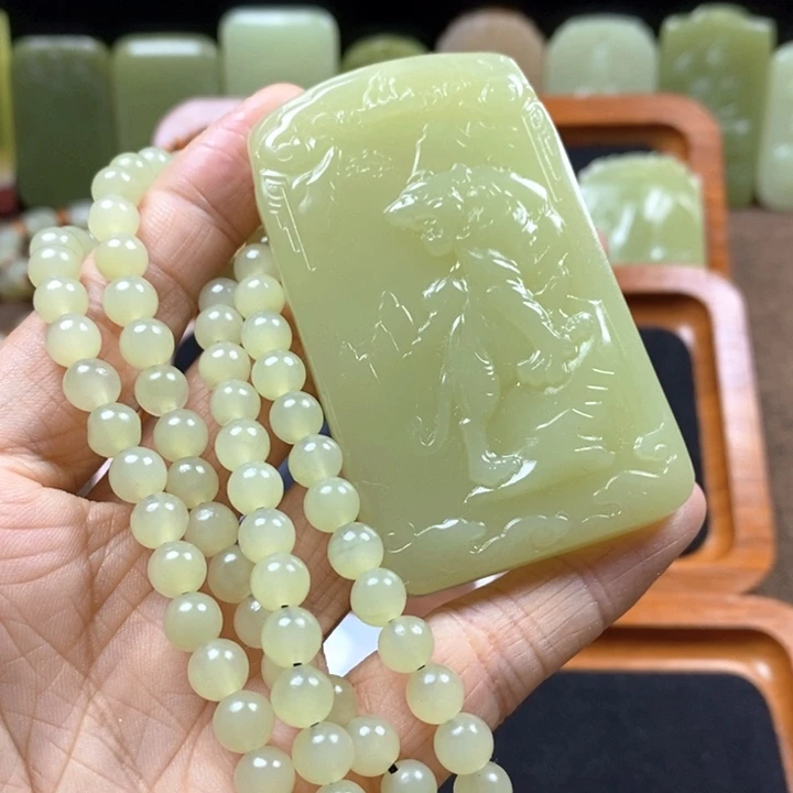 石材生肖牌子一套