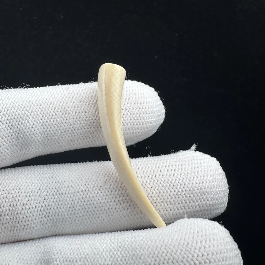 L4625 天然猛犸牙尖42.9 mm一物一图 支持鉴定 假一罚十