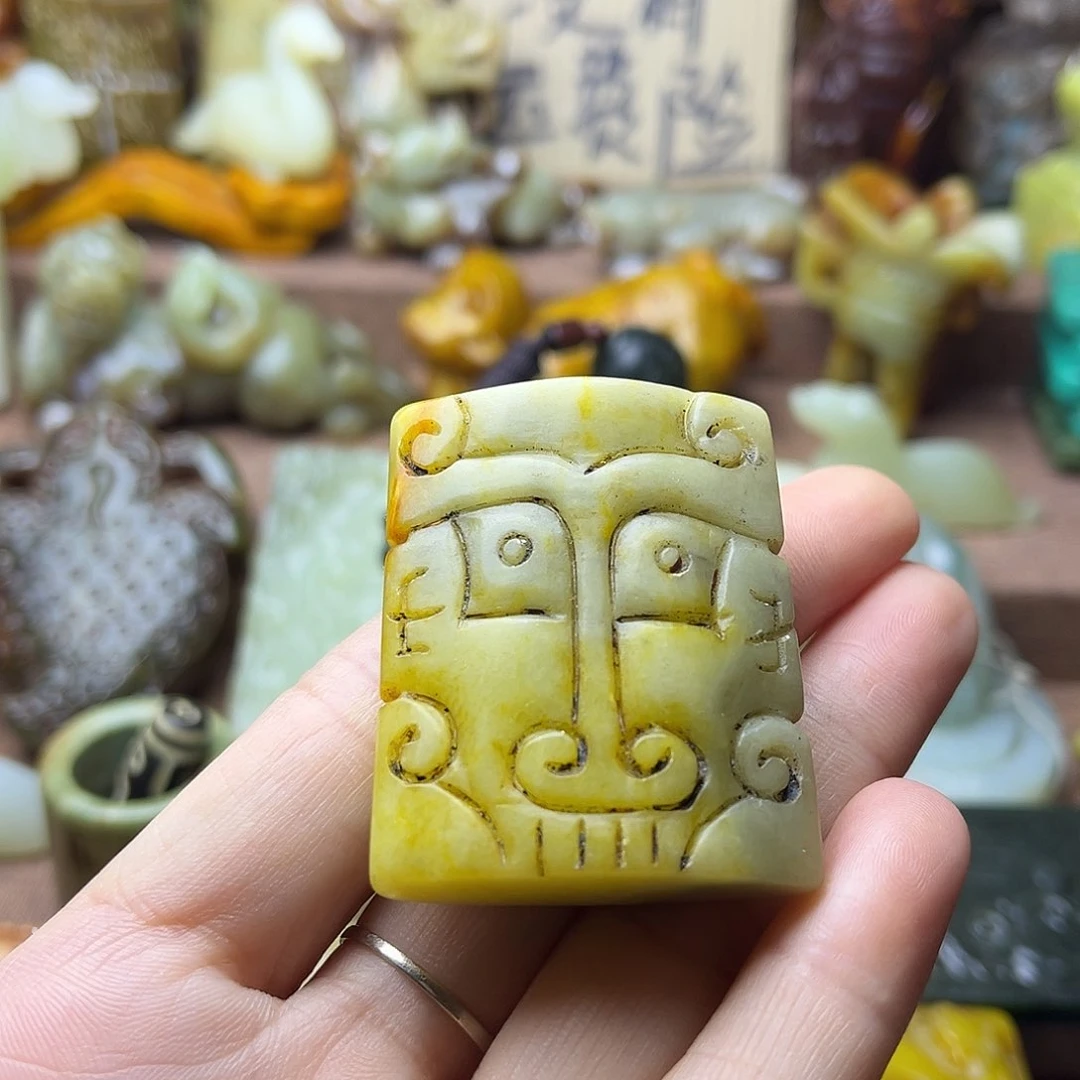 白玉菩提吊坠156。