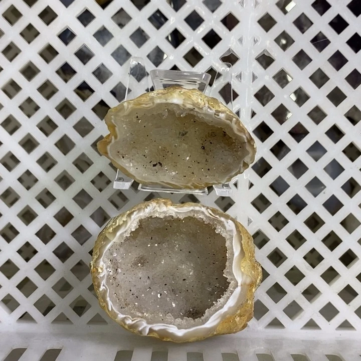 未镶嵌珠宝半成品水晶蚕丝盆