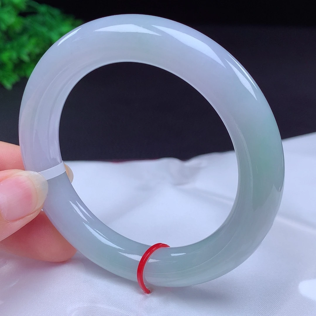 翡翠未镶嵌手镯57圈口685008