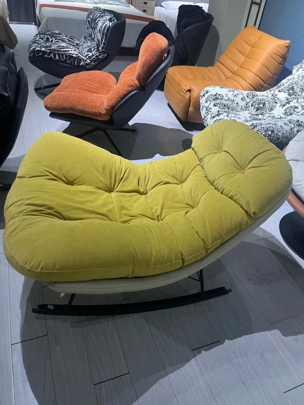 休闲风成人设计纯色懒人沙发日式家用榻榻米阳台