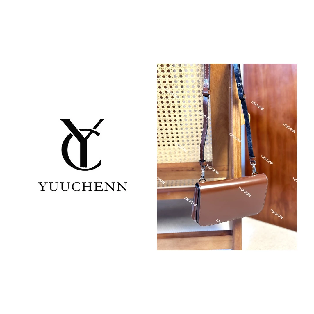 YUUCHENN/拉达同款【hello kitty】box皮内里羊皮18cm斜挎包 HH6057