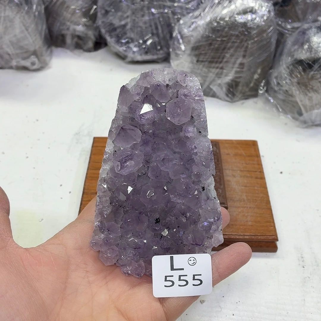 摆件水晶未镶嵌天然紫水晶