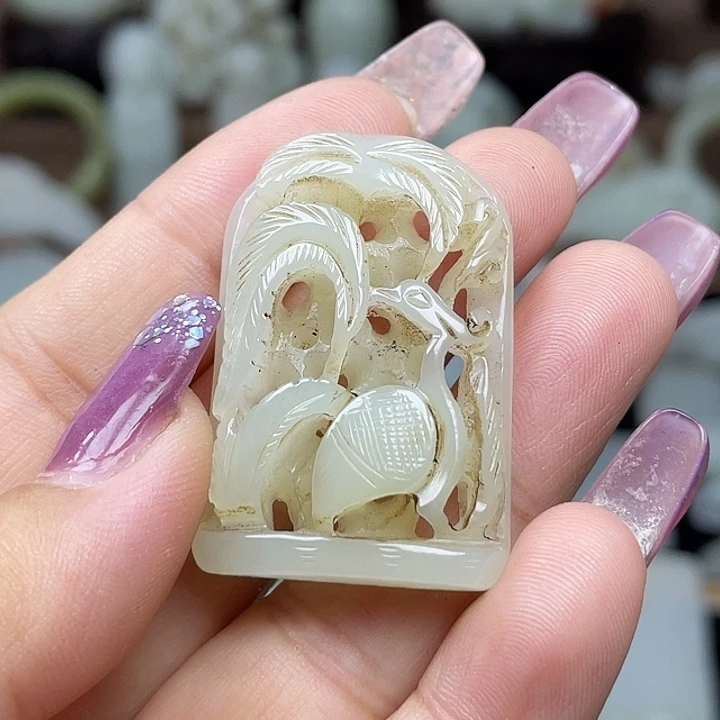 未镶嵌和田玉把件
