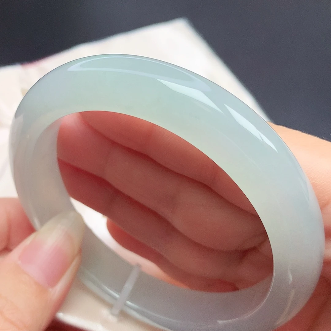 翡翠未镶嵌手镯59.4圈口