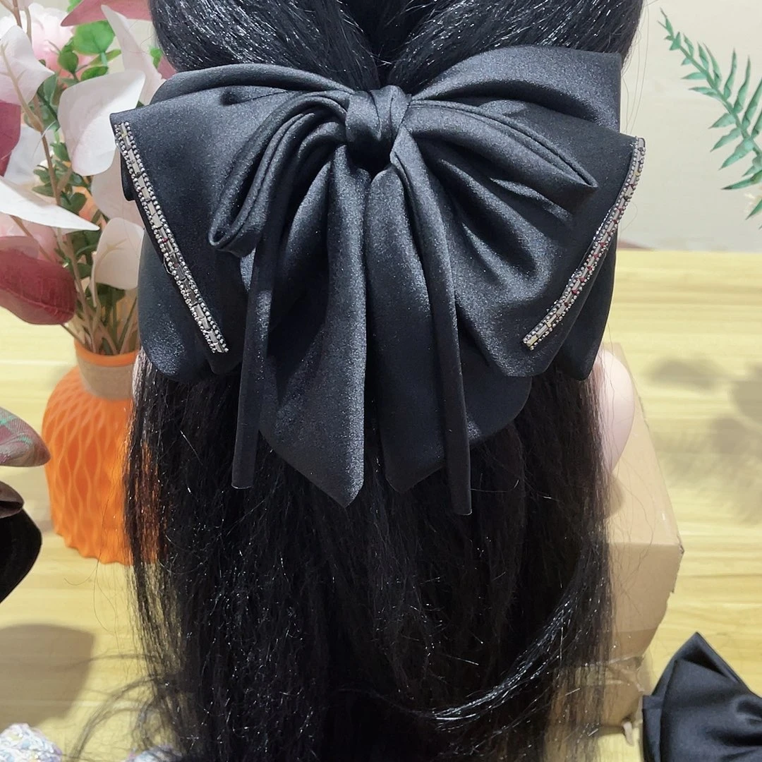 布艺铁合金蝴蝶结发夹