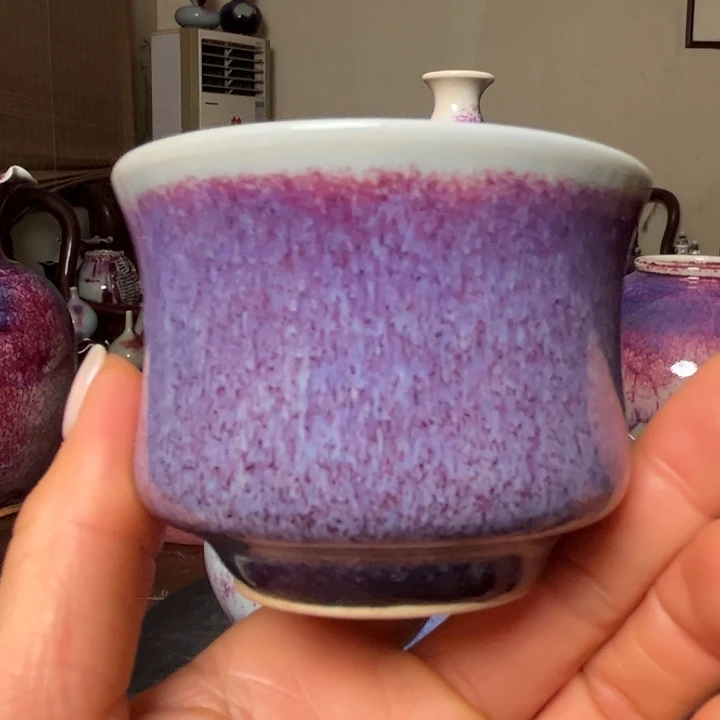 瓷片牛家钧窑牛自恒老师钧瓷