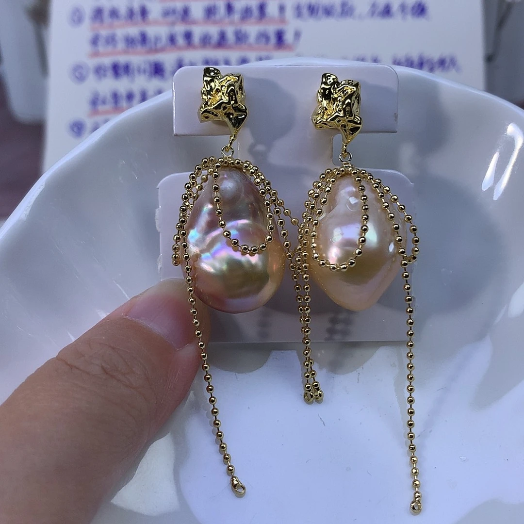 非金属合金福利耳饰4220有瑕