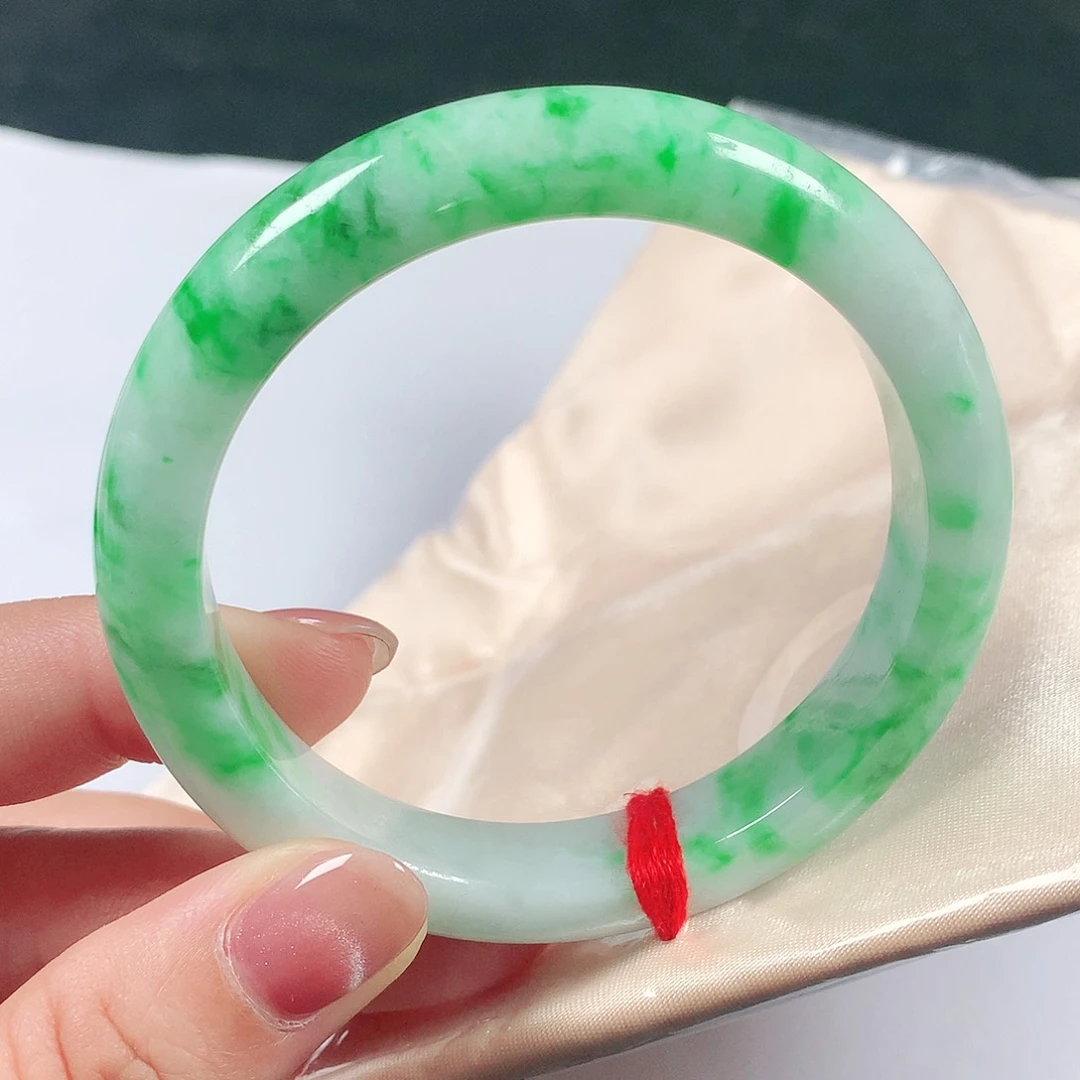 翡翠手镯未镶嵌55圈2073