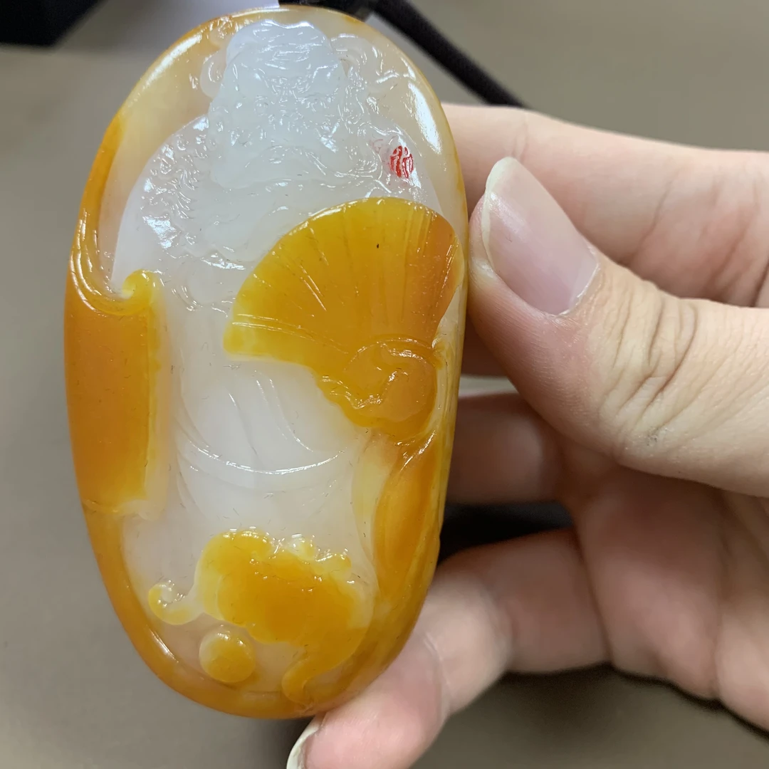 和田玉颈饰未镶嵌12.22 Y