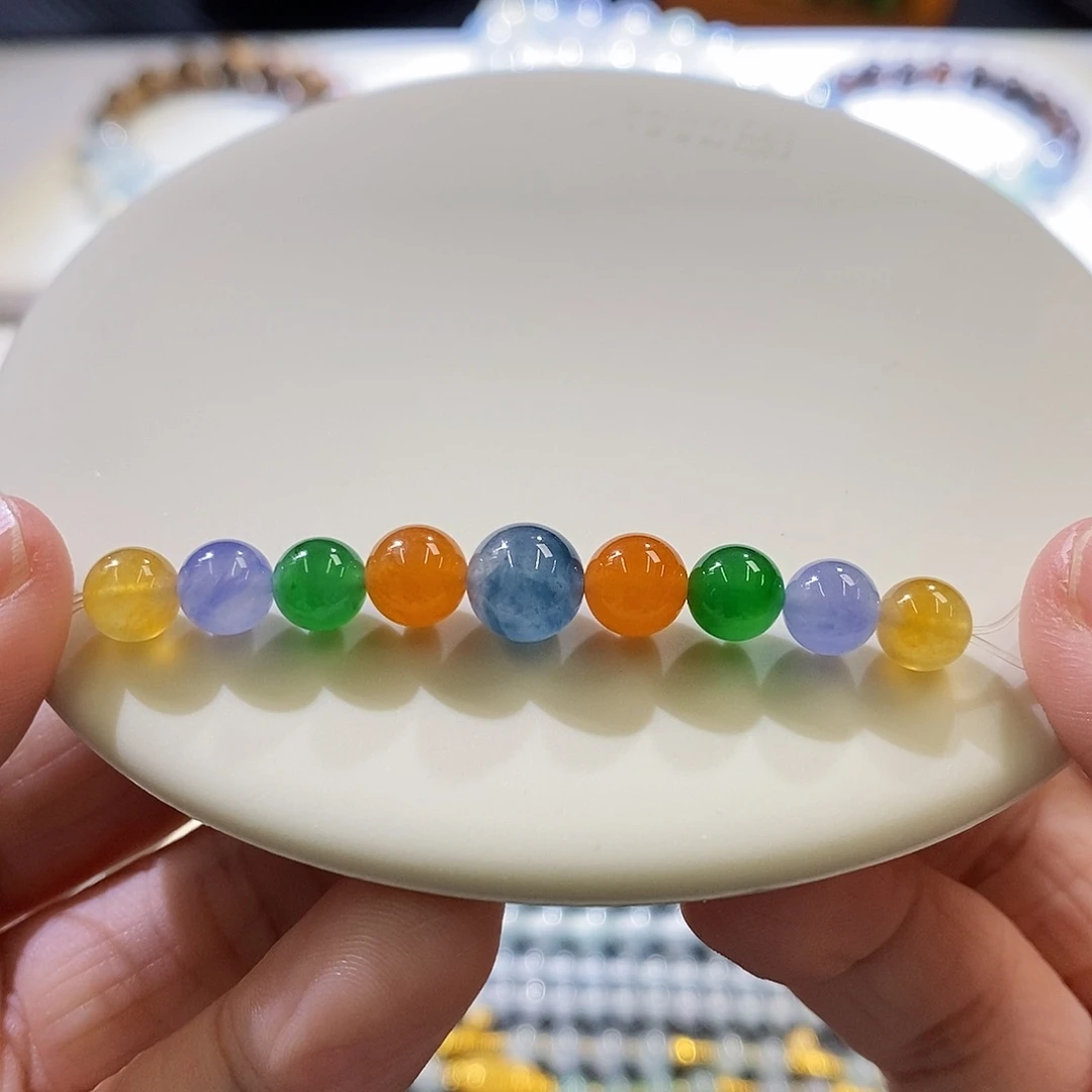 未镶嵌挂件翡翠一组
