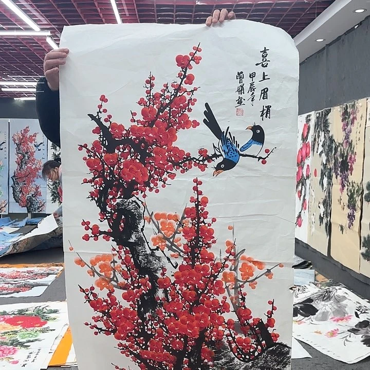 国画无毛和被绒毛或被绒毛