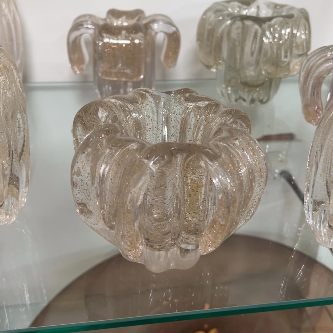 透明金云母小花瓶高度12微瑕