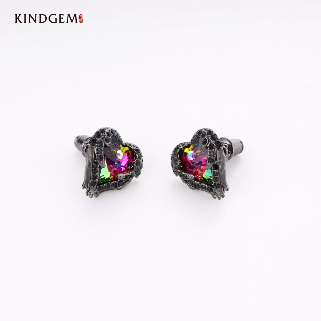 铜合金仿水晶耳饰 JM271XRXC-24386简约小众个性时尚新款百搭耳饰