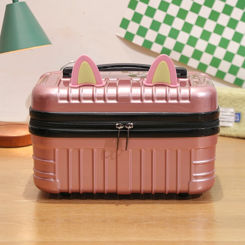 16寸手提箱子小行李箱化妆包收纳箱旅行箱轻便便携18寸带锁密码箱