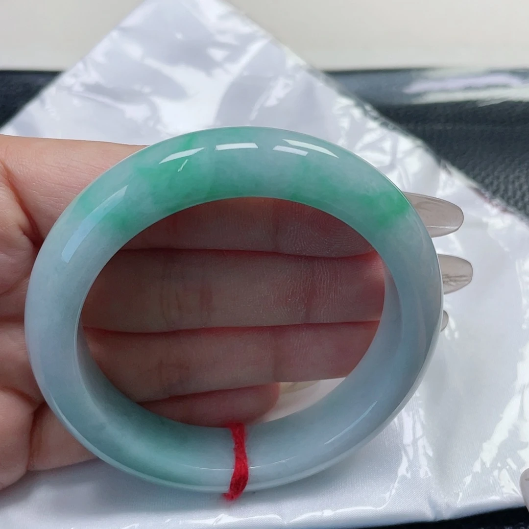 未镶嵌手镯翡翠缅甸翡翠54+