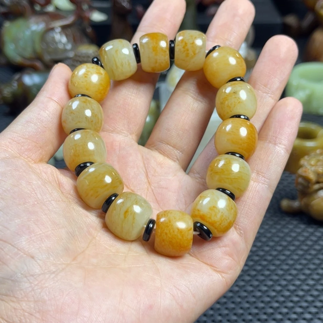 和田玉未镶嵌挂件安*