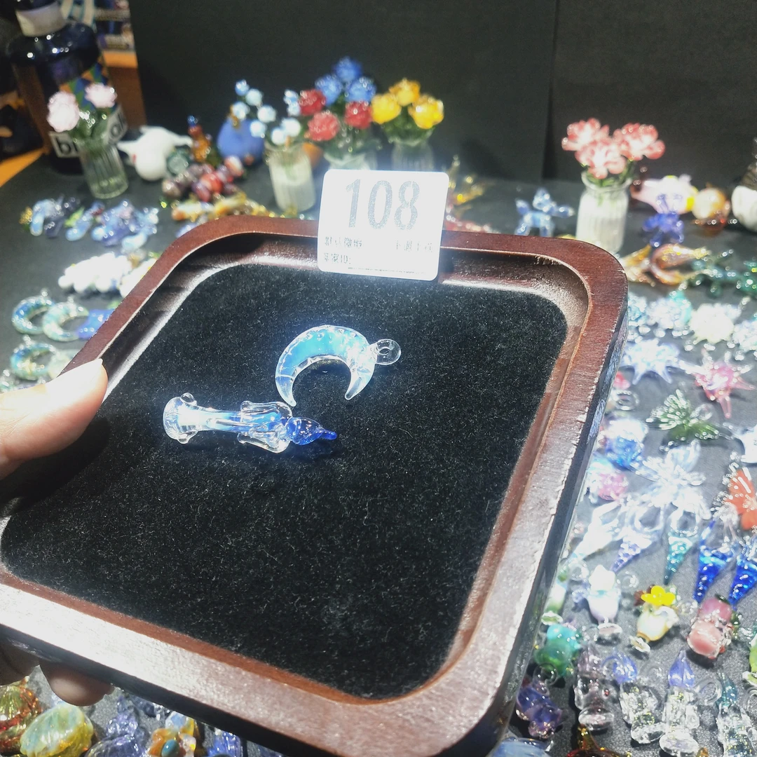 纯手工琉璃挂坠琉璃挂坠