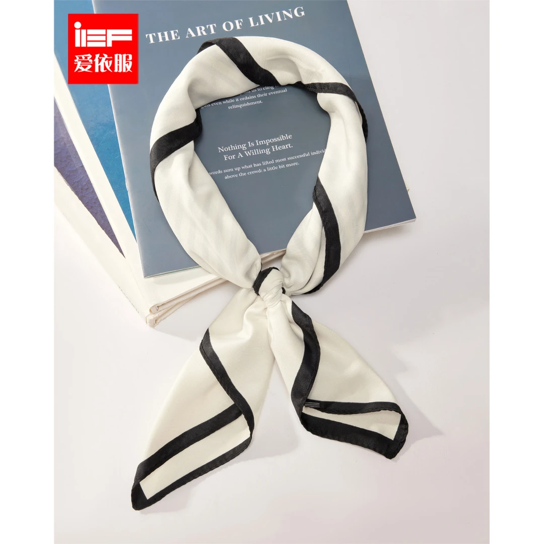 IEF/爱依服围巾2025新款韩版时尚小众设计感百搭装饰丝巾