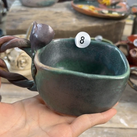 碗熠樹日式手捏餐具茶具