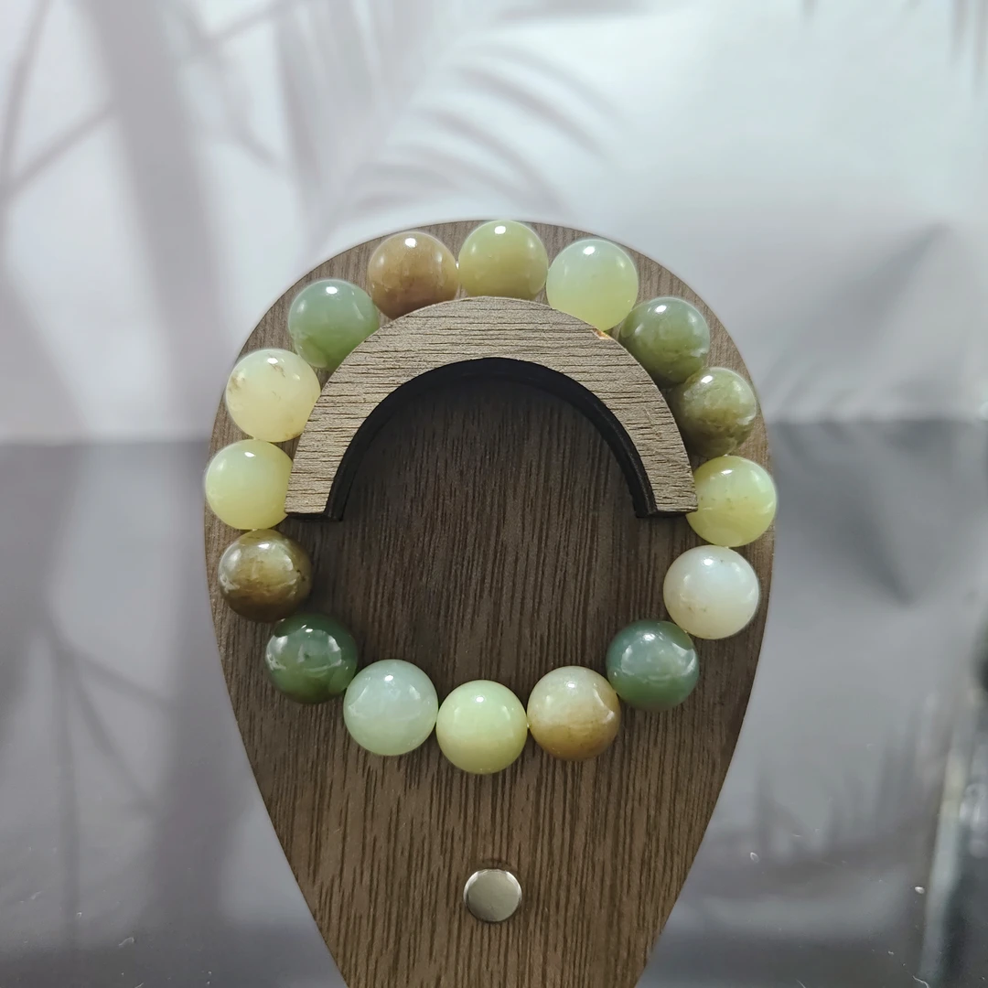 R和田玉多宝圆珠手串（卡12）1475