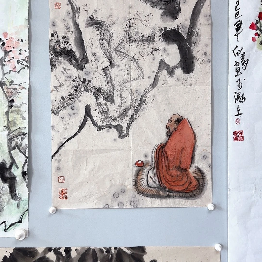 用***7国画吴老师国画作品