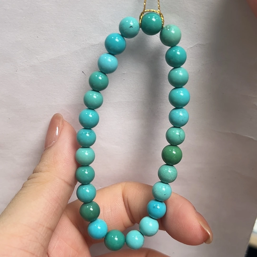 未镶嵌绿松石手串