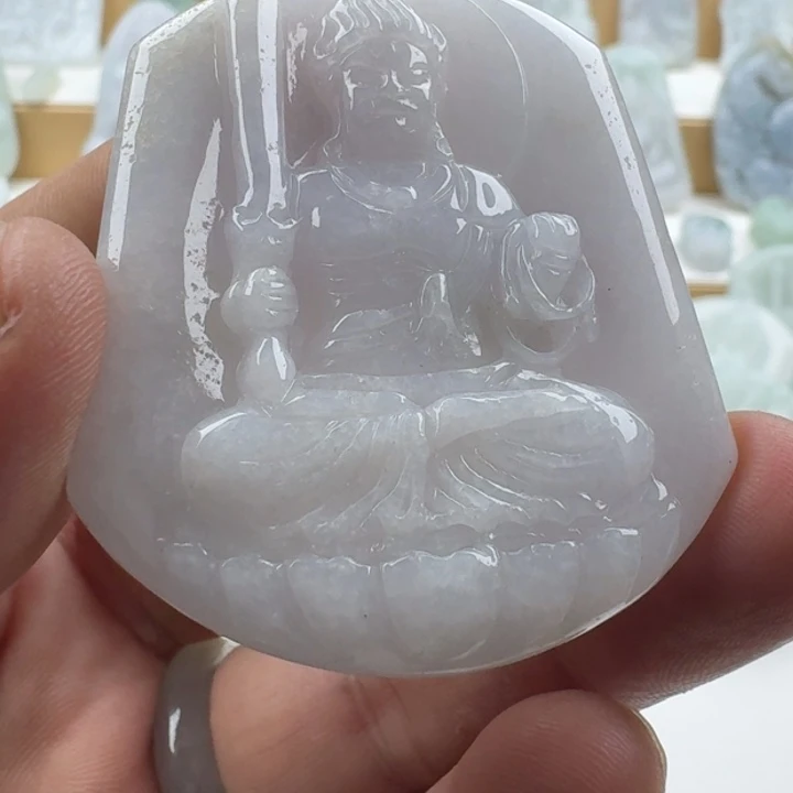 翡翠未镶嵌颈饰天然缅甸A货翡翠