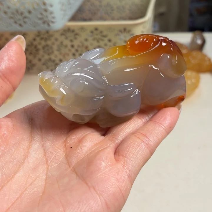 玛瑙/玉髓未镶嵌吊坠(不含链)