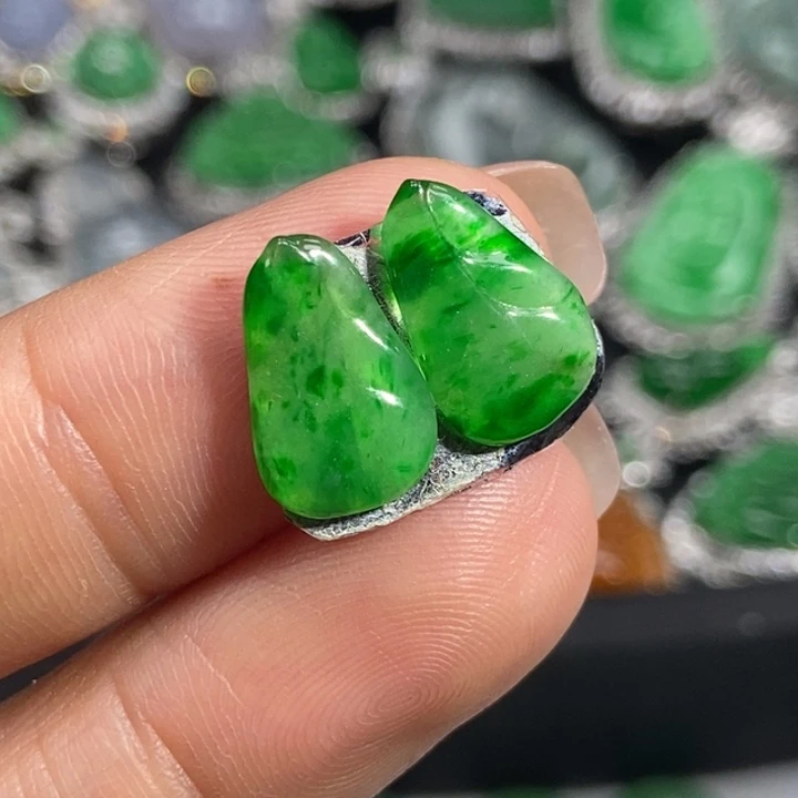 翡翠裸石裸石叶子