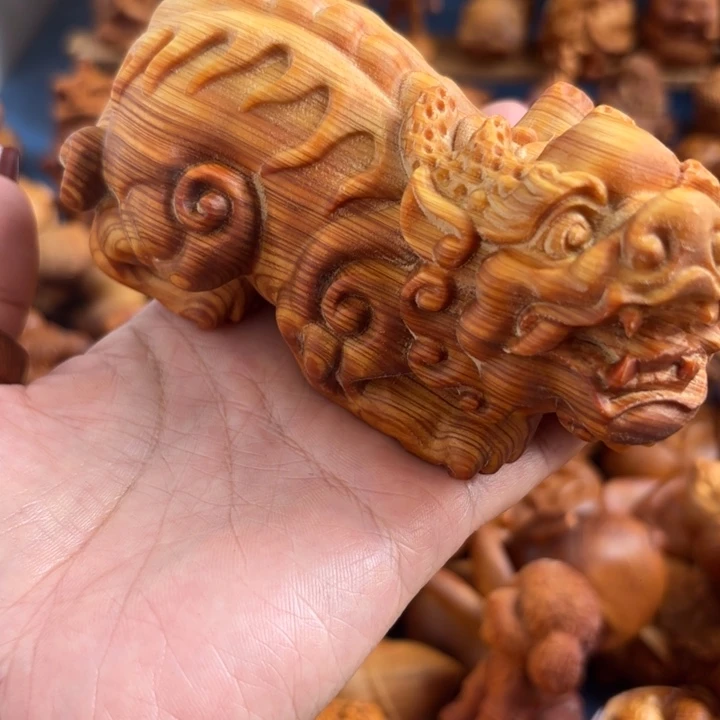 柏木（崖柏）周太行崖柏手把件