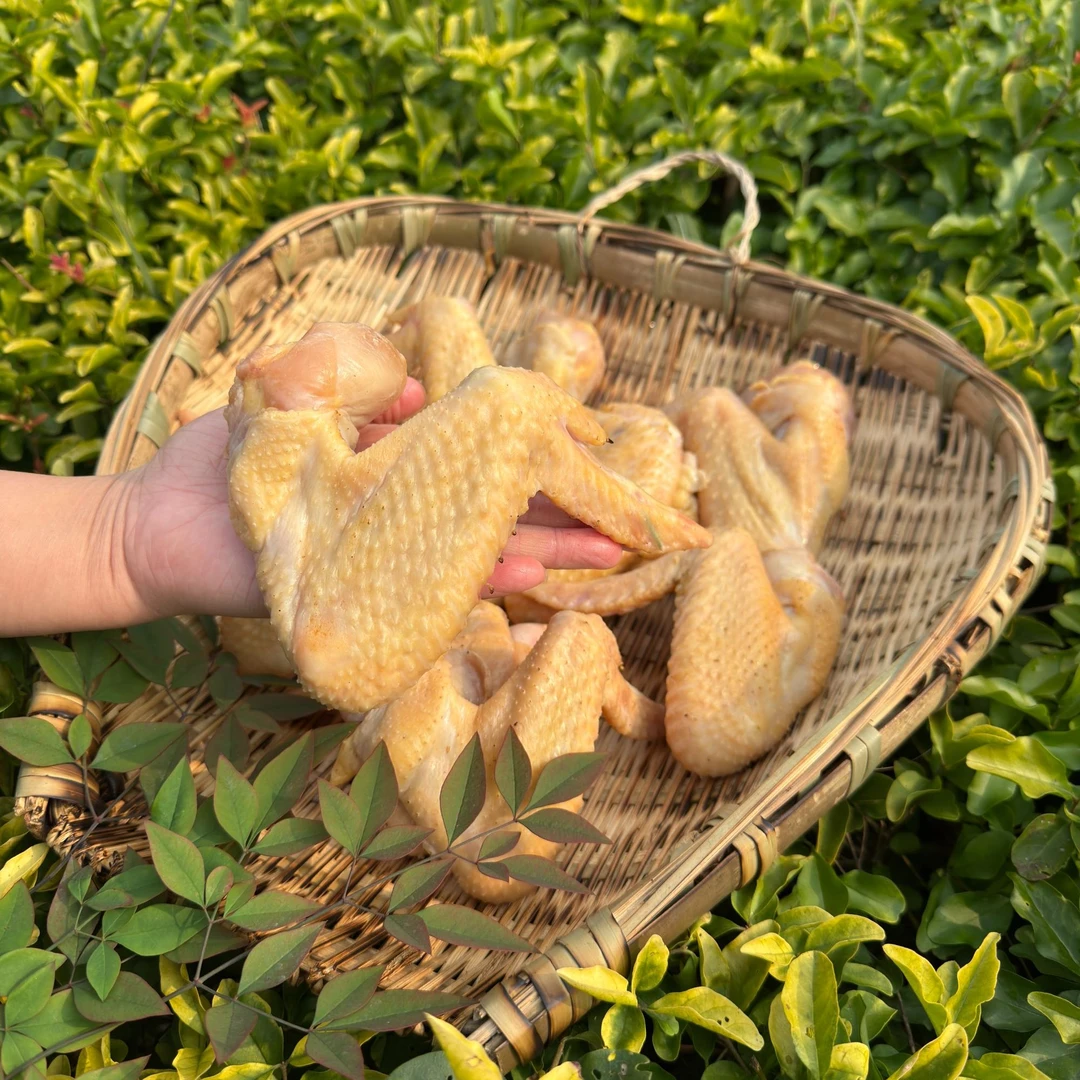 【顺丰】农村土鸡鸡全翅12个送4个到手16个 两年老鸡 包冰率不含冰