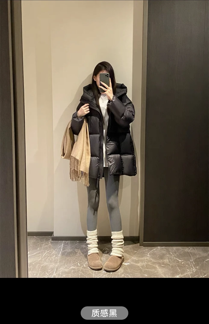 贝贝泡芙休闲女装羽绒服宽松加厚韩版