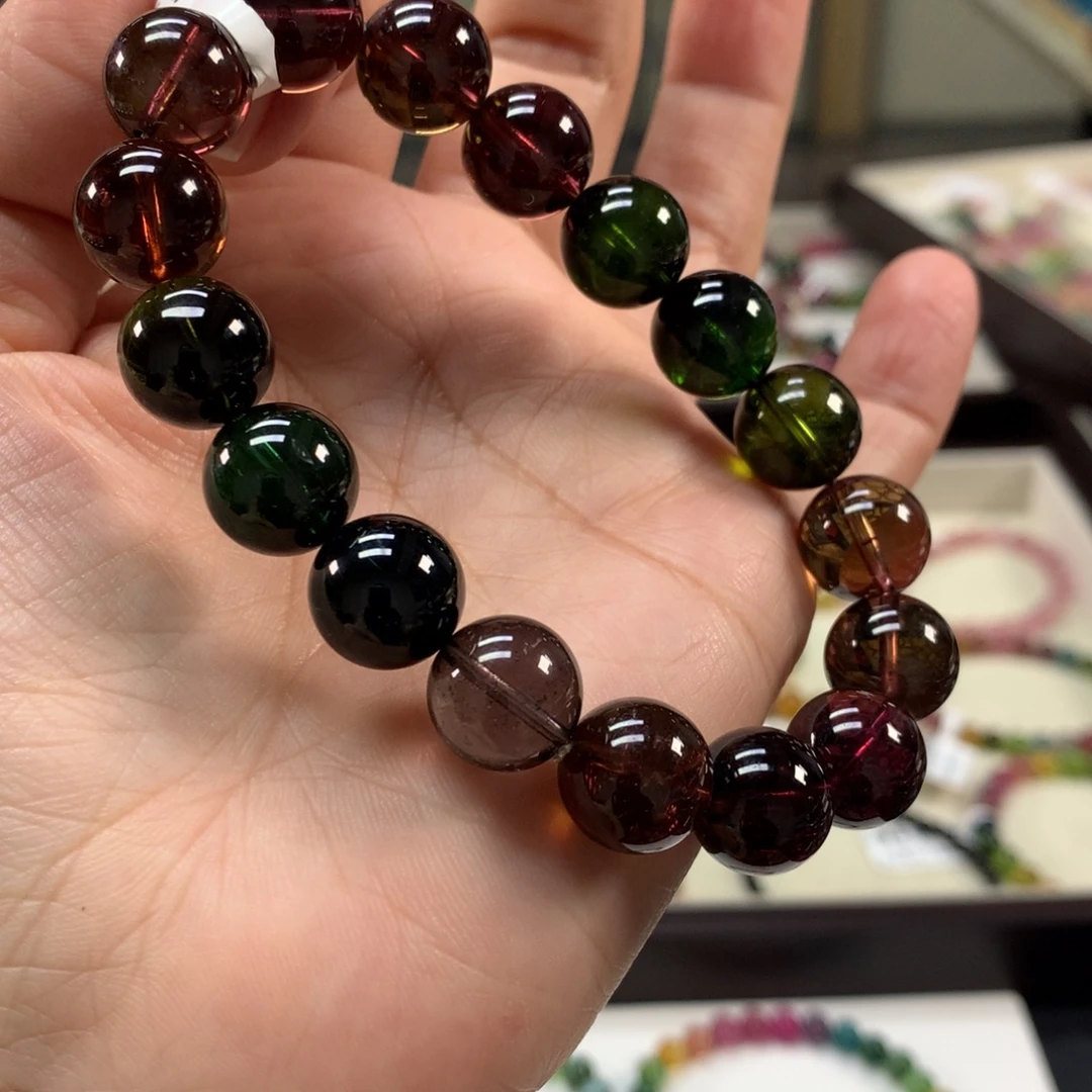 未镶嵌碧玺手链12左右