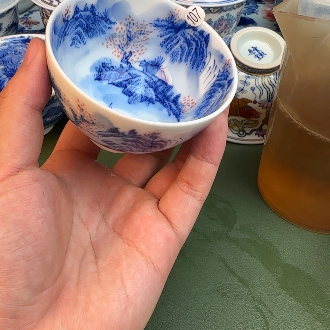 彦祖纯手工手绘茶具107