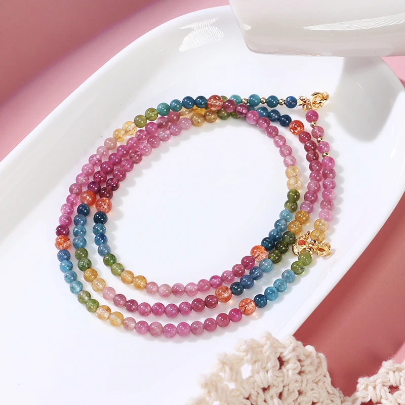 【晶锐珠宝推荐】碧玺万能链（多样性发其一）